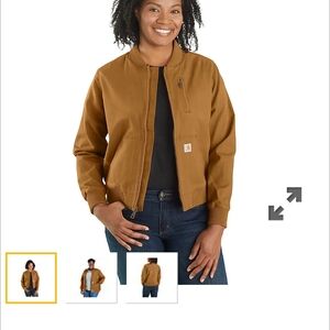 Carhartt Women's Tan Bomber Jacket
